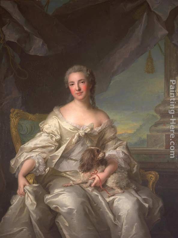 Jean Marc Nattier Madame La Comtesse D'Argenson